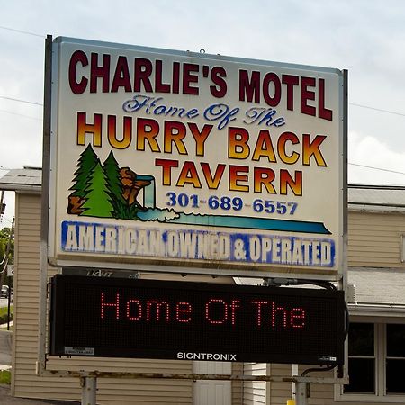 Charlie'S Motel Frostburg Exterior photo